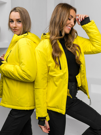 Femme Blouson d'hiver Jaune Bolf HH012B