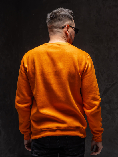 Homme Sweat-shirt Orange Bolf 2001A1