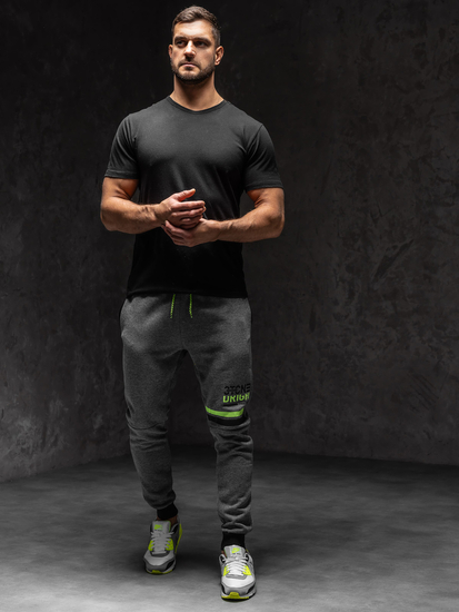 Homme Pantalon de sport Graphite Bolf AM108A1