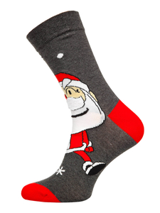 Homme Chaussettes de Noël Multicolore-1 Bolf M898-4P 4 PACK