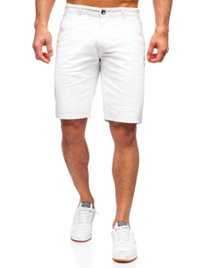 Short blanc pour homme Bolf 1140