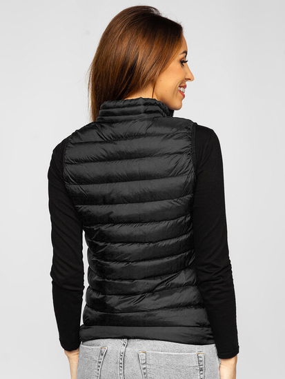 Gilet matelassé pour femme noir Bolf 23077
