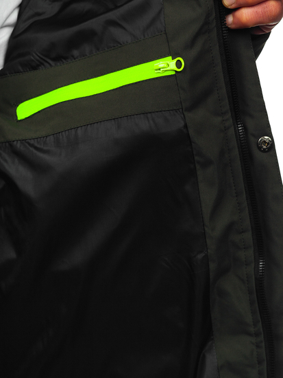 Homme Blouson d'hiver Khaki Bolf 5M3136