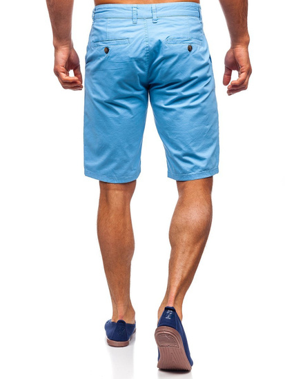 Short bleu clair pour homme Bolf 1140