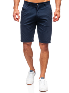 Short bleu foncé pour homme Bolf 1140