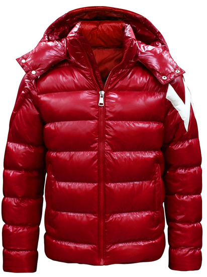 Homme Blouson matelassée d'hiver Rouge Bolf 9981