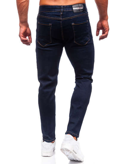 Homme Pantalon en jean regular fit Bleu foncé Bolf 5305