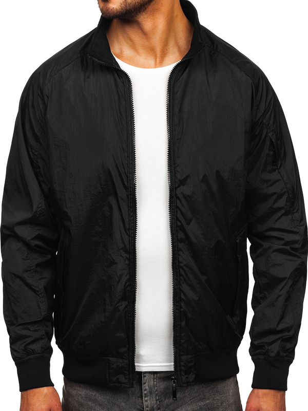 Homme Blouson de transition Noir Bolf 5M3212