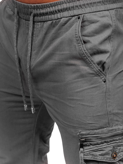 Pantalon jogger cargo pour homme graphite Bolf MP0181G