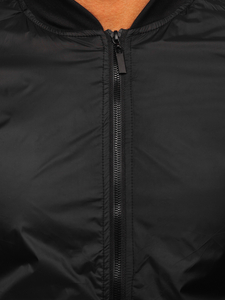 Blouson bomber de transition pour homme noir Bolf 5M708