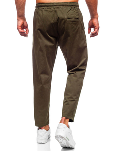 Homme Pantalon chino Khaki Bolf 6237
