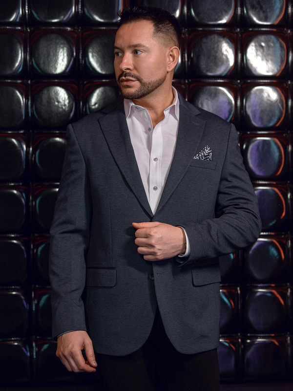 Veste de costume homme casual bleu marine Bolf 24401-1