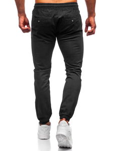 Pantalon jogger pour homme noir Bolf 1145