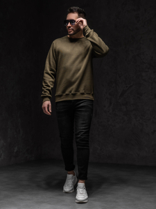 Homme Sweat-shirt Olive Bolf 2001A1