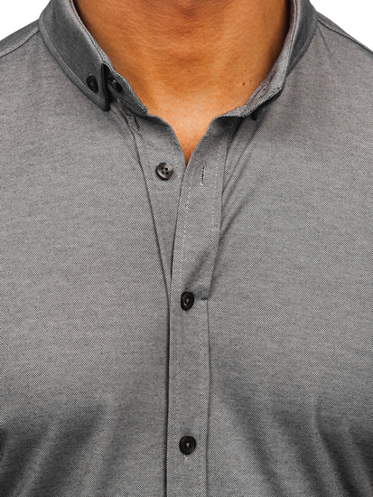 Homme Chemise à manches courtes Graphite Bolf 2005