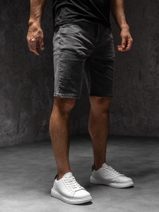 Homme Pantalon court en jean Graphite Bolf MP0274GSA1