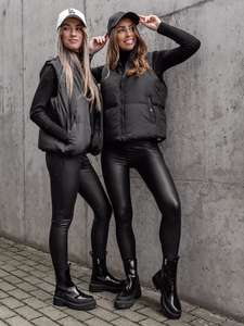 Femme Gilet épais matelassée Noir Bolf 5M3150B