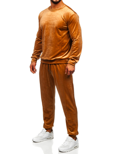 Homme Survêtement en velours Camel Bolf 0001A