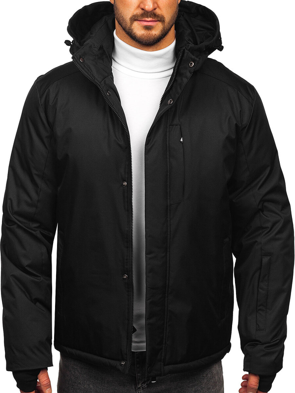 Homme Blouson d'hiver Noir Bolf 91M9906