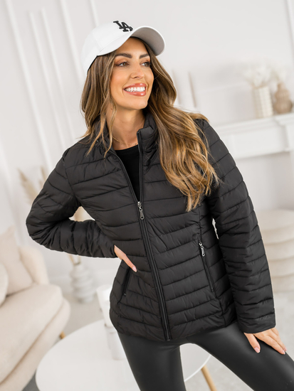 Femme Blouson de transition Noir Bolf 16M9109