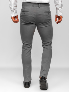Pantalon chino pour homme gris Bolf 5000-3