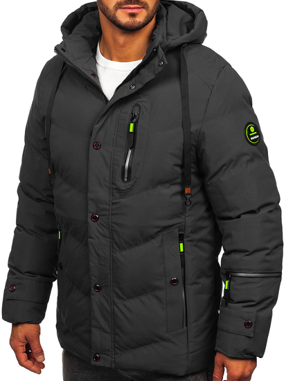 Homme Blouson d'hiver Graphite Bolf 5M3137