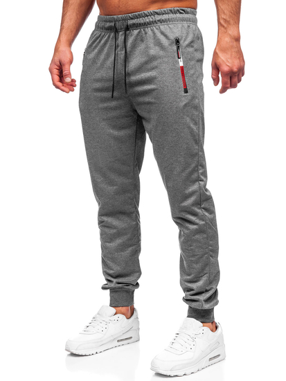 Pantalon jogger pour homme anthracite Bolf JX5007