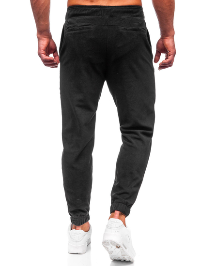 Pantalon de jogging sportif en polaire pour homme noir 4F SPMD014