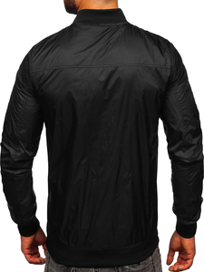 Blouson bomber de transition pour homme noir Bolf 5M708