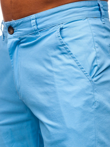 Short bleu clair pour homme Bolf 1140