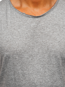 Débardeur gris en coton imprimé pour homme Bolf 1205A