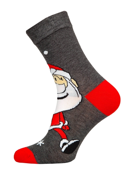 Homme Chaussettes avec le thème de Noël Multicolore-2 Bolf M898-7P-1  7 PACK