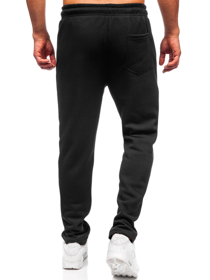 Homme Pantalon de survêtement surdimensionné Noir Bolf JX6506