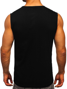 Tank top avec imprimé noir Bolf 14808