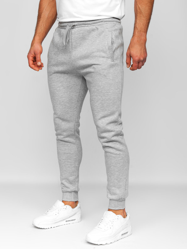 Pantalon jogger pour homme gris Bolf CK01