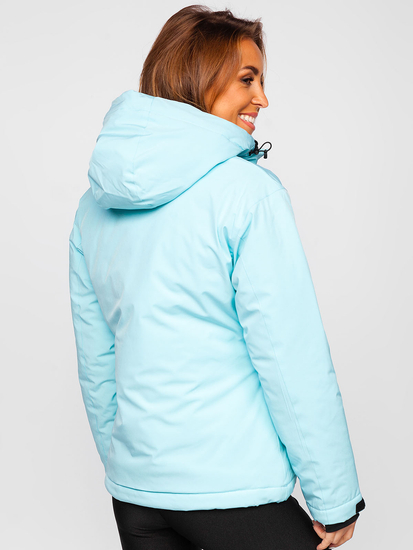 Blouson de sport d'hiver pour femme bleu clair Bolf HH012A