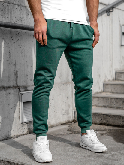 Pantalon jogger pour homme vert Bolf CK01