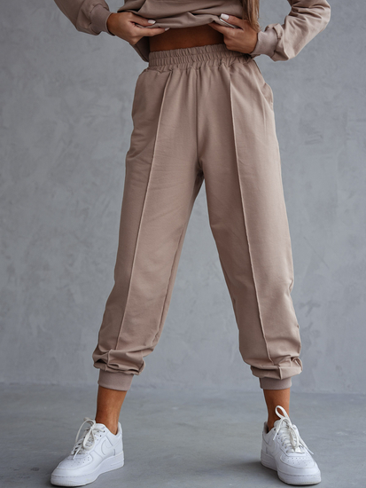 Ensemble de survêtement deux pièces femme cappuccino Bolf 82162