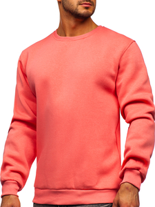 Sweat-shirt corail sans capuche pour homme Bolf 2001  