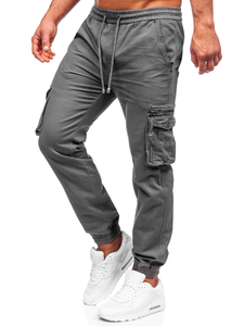 Pantalon jogger cargo pour homme graphite Bolf MP0181G