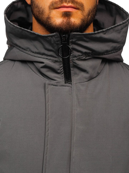 Blouson d'hiver pour homme gris Bolf 2019005