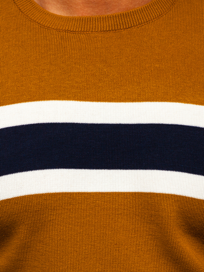 Pull pour homme camel Bolf H2108