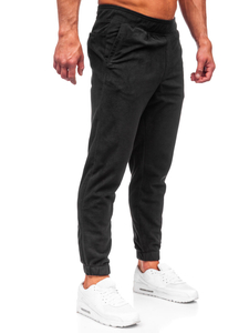 Pantalon de jogging sportif en polaire pour homme noir 4F SPMD014