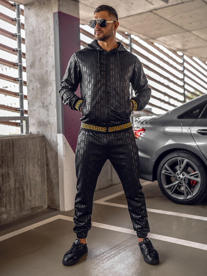 Homme Survêtement à capuche Noir Bolf 3A161A