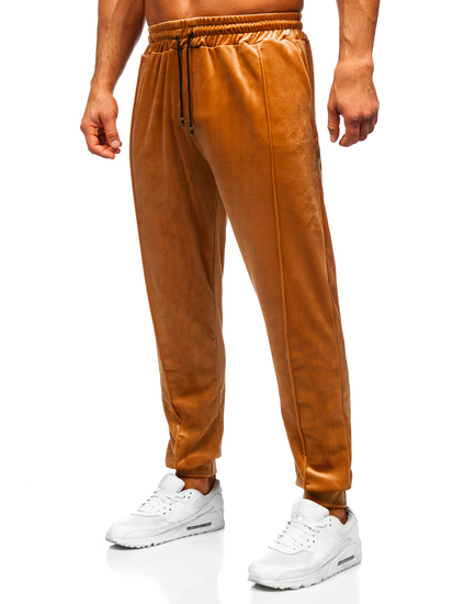 Homme Survêtement en velours Camel Bolf 0001A