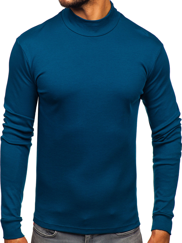 Homme Pull col polo Indigo Bolf 534