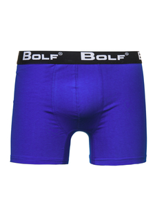 Boxer pour homme bleu cobalt Bolf 0953-2P 2 PACK