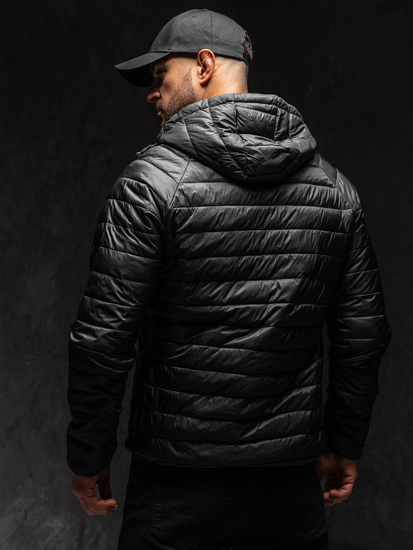 Homme Blouson de transition matelassé Noir Bolf 58M13021A1