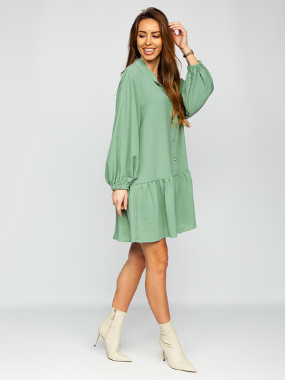 Robe pour femme verte menthe Bolf XY202118