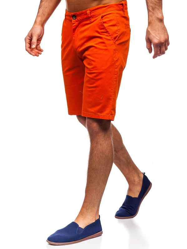 Short orange pour homme Bolf 1140